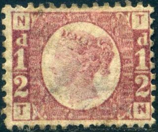 Sg48 1870 ½d Rose Plate 3 (tn) Mounted C£240.  00