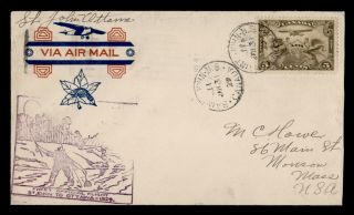 Dr Who 1929 Canada St.  John To Ottawa First Flight Air Mail C117183