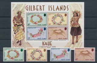 Lk69835 Gilbert & Ellice Islands Christmas Stamps Folklore Fine Lot Mnh
