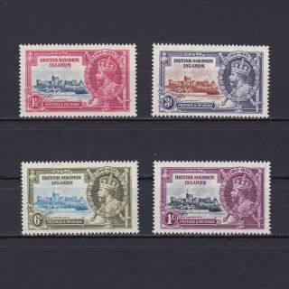 Solomon Islands 1935,  Sg 53 - 56,  Cv £28,  