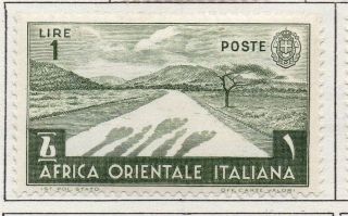 Italian East Africa 1938 Early Issue Fine Hinged 1l.  138136