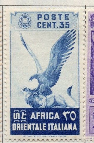 Italian East Africa 1938 Early Issue Fine Hinged 35c.  138127