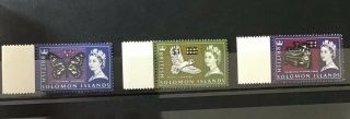 Solomon Islands - 1966 - 67 Decimal Definitive Set of 18 Stamps,  SG 135B - 152B,  MNH 2