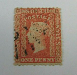 South Wales Australia Sc 35 One Penny Stamp
