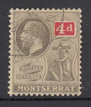 Montserrat 1916 - 22 Kgv 4d Sg 54 Cv £45