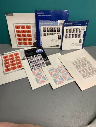 Us Postage Stamp Lot Over $44 Face Value Usps