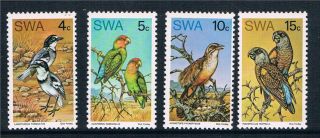 South West Africa 1974 Rare Birds Sg 260/3 Mnh