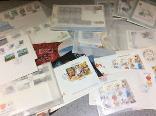 Assorted Alderney & Guernsey Mnh Stamps/mini - Sheet/first Day Cover/phq Mixed Lot