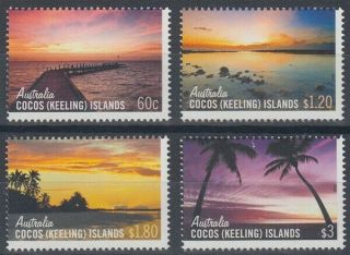 Cocos Keeling Islands 2012 Skies Set (x4) (id:205/d53917)