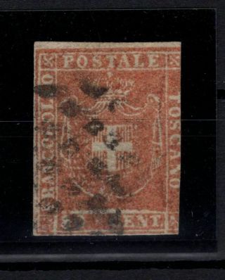 P005024/ Toscany Italy Stamps - Sassone 22 Certificate 2250 E