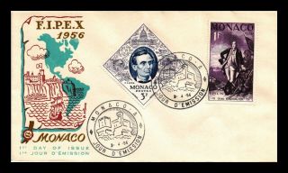 Dr Jim Stamps Fipex Event American Presidents First Day Issue Monaco Cover