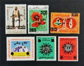 Nystamps British Iraq Stamp Ra15 - Ra20 Og H $48