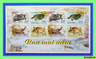 Vietnam Imperf S/s Solf - Shelled Tortoises Mnh Ngai
