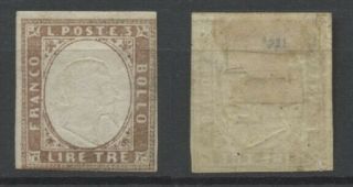 No: 68631 - Italy & States - An Old & Interesting Stamp -