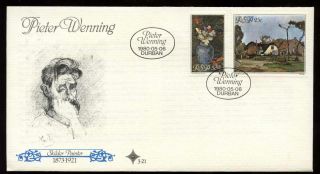 South Africa 1980 Pieter Wenning First Day Cover C13705