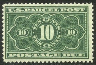 U.  S.  Jq4 - 1913 10c Parcel Post Postage Due