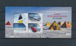 Lk56667 Australian Antarctic Casey Research Station Good Sheet Mnh