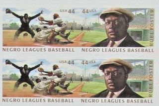 Three Sheets x 20 = 60 NEGRO LEAGUES BASEBALL 44¢ US Postage Stamps Sc 4465 - 4466 3