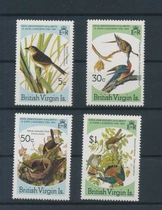 Lk63316 British Virgin Islands Animals Fauna Flora Birds Fine Lot Mnh