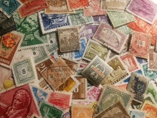 50 Hungary Stamps All Different Hungarian Magyar Posta