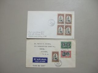 Two 1939 Canada Royal Visit Fdc