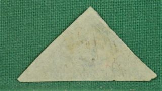 CAPE OF GOOD HOPE TRIANGLE SOUTH AFRICA STAMP 6d SLATE LILAC SG 7c (B13) 2