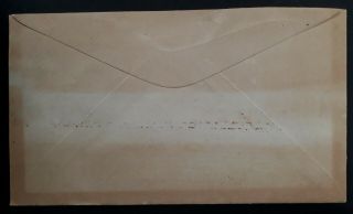 RARE c.  1922 Philippines Cover ties 4c stamp canc Cavite to Rochester USA 2