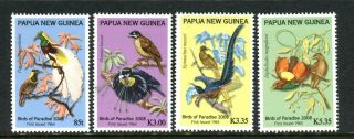 2008 Papua Guinea Birds Of Paradise Muh