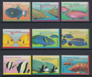 Christmas Island 1995 - 1997 Fish Definitives