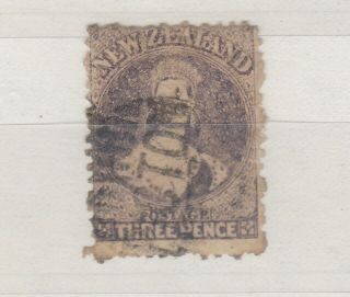 Zealand Qv 1875 3d Lilac Chalon Sg117 J6183