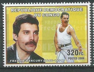 Congo Freddie Mercury Music Legend Queen Hectics Ibex Sour Milk Sea Stamp