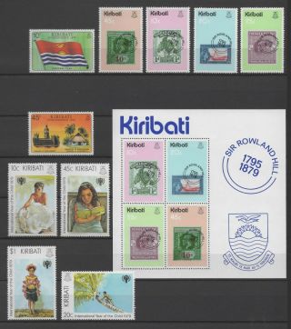 Kiribati Year Sets 1979 - 1983,  Fine Mnh