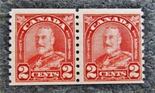 Nystamps Canada Stamp 181 Og H $55 Pair