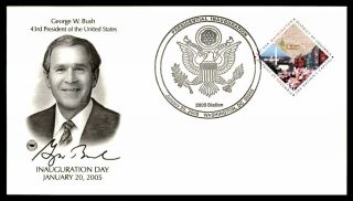 Mayfairstamps Event 2005 George W Bush Inauguration Day Cover Wwb17659