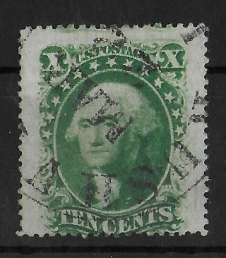 United States 1857 - 1861 Perf 15 1/2 10c Unchecked For Type Jumbo