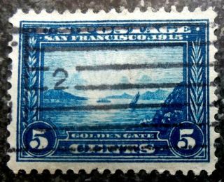 Buffalo Stamps: Scott 399 Panama Pacific,  Xf - Jumbo With Awesome Cancel.