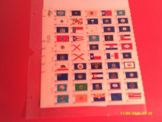 U S Postage Stamp Sheets - Bicentennial Era 1776 - 1976