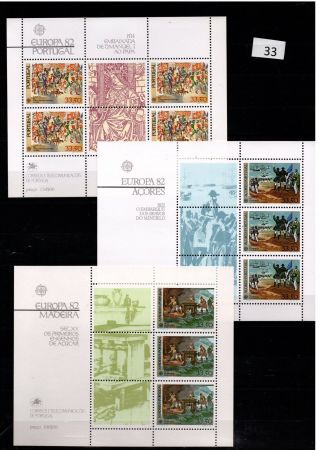 / Portugal - Mnh - Europa Cept 1982 - Art - Painting - People
