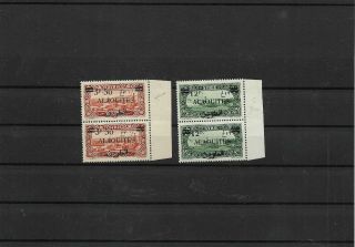 French Colonies 135 Syria / Alaouites Both Stamps With Errors Mnh (h50)