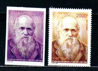 N.  980 - Vietnam - Proof - Charles Darwin 2009