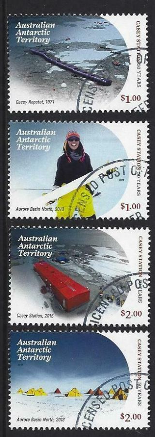 Australia Antarctic Territory 2019 Casey Research Station Set 4 Fine