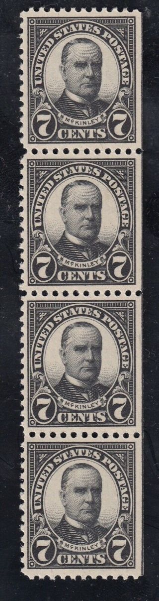 Tdstamps: Us Stamps Scott 559 7c Roosevelt Nh Og Strip Of 4
