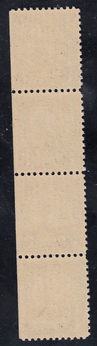 TDStamps: US Stamps Scott 559 7c Roosevelt NH OG Strip of 4 2