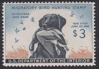 Tdstamps: Us Federal Duck Stamps Scott Rw26 $3 H Og Gum Bend Cv$120.  00