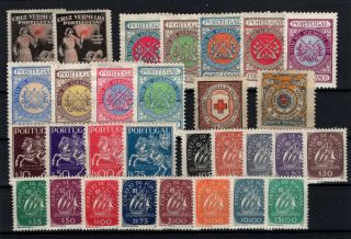 P000132/ Portugal Stamps – 1899 / 1944 Semi Modern Lot 182 E