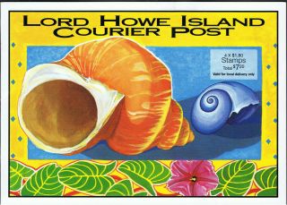 Lord Howe Island Courier Post Booklet