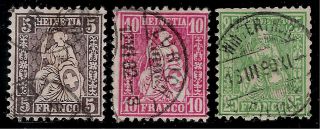 Switzerland 1881 Over 135 Years Old Stamps - Helvetia