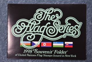 1998 Flags Souvenir Folder - With Mnh Stamps