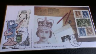 2003 Phil Stamp Perfect Coronation Psb First Day Cover (cover No.  45/colour)