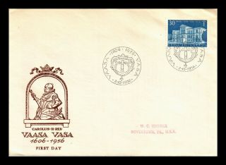 Dr Jim Stamps City Of Vaasa Anniversary Fdc Finland European Size Cover
